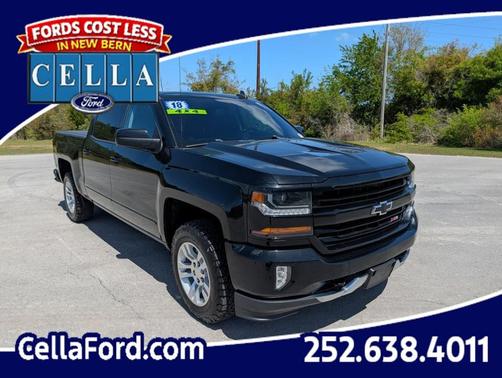 Black 2018 Chevrolet Silverado 1500 LT