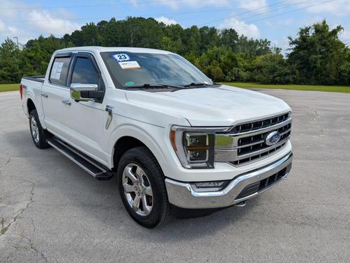 Star White 2023 Ford F-150 Lariat