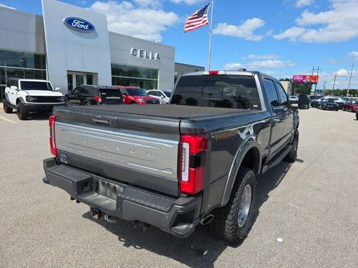 Gray Metallic 2024 Ford F-350 Platinum