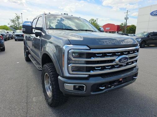 Gray Metallic 2024 Ford F-350 Platinum