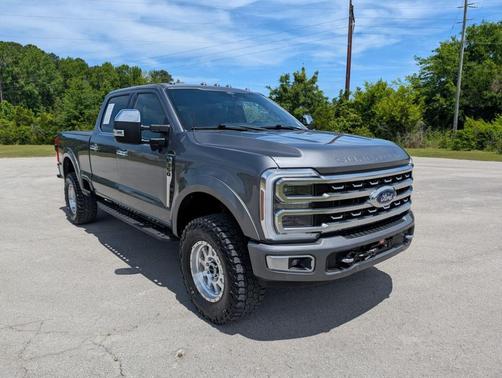 Gray Metallic 2024 Ford F-350 Platinum