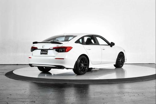 Platinum White Pearl 2024 Honda Civic Si Base
