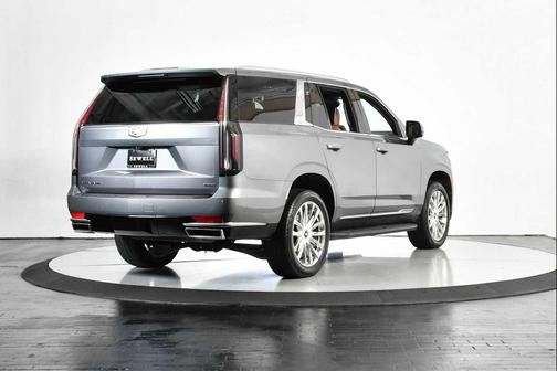 Satin Steel Metallic 2021 Cadillac Escalade Premium Luxury