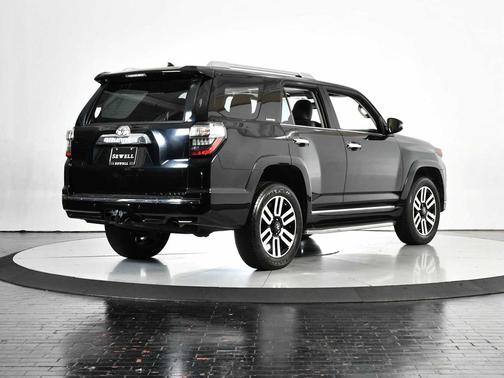 Midnight Black Metallic 2017 Toyota 4Runner Limited