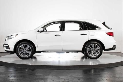 /WHITE 2018 Acura MDX 3.5L w/Technology Package