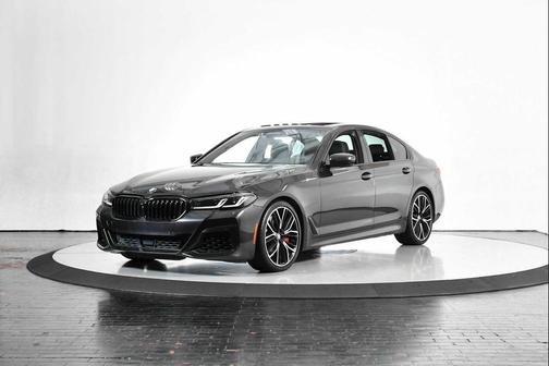 Dark Graphite Metallic 2021 BMW M550 i Xdrive