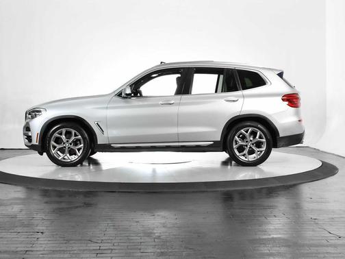 Glacier Silver Metallic 2021 BMW X3 sDrive30i