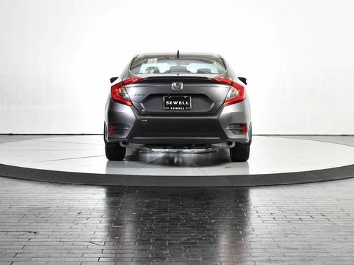 Modern Steel Metallic 2017 Honda Civic EX-L