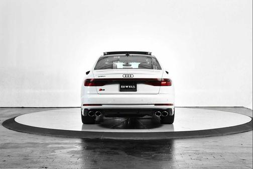 Glacier White Metallic 2023 Audi S8 4.0T
