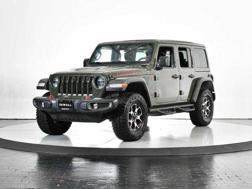 Sarge Green Clearcoat 2021 Jeep Wrangler Unlimited Rubicon