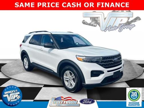 STAR WHITE MET TRI-COAT 2024 Ford Explorer XLT