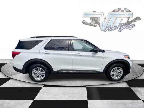 STAR WHITE MET TRI-COAT 2024 Ford Explorer XLT
