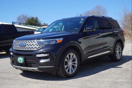 Agate Black Metallic 2021 Ford Explorer Limited