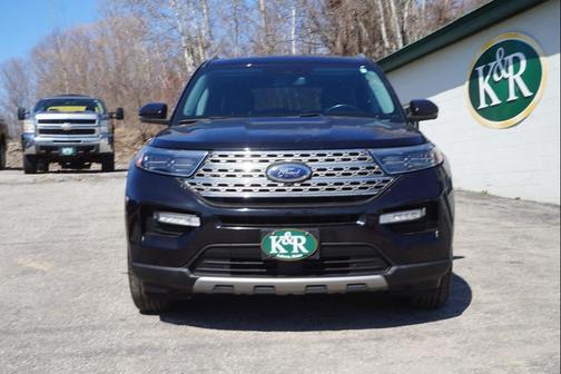 Agate Black Metallic 2021 Ford Explorer Limited