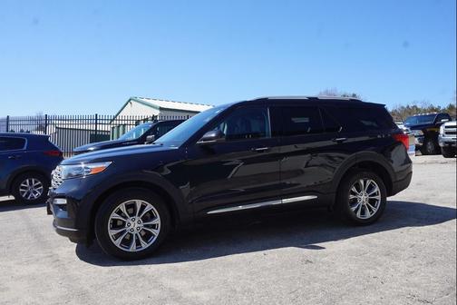 Agate Black Metallic 2021 Ford Explorer Limited