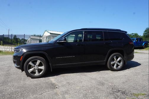 Diamond Black Crystal Pearlcoat 2021 Jeep Grand Cherokee L Limited