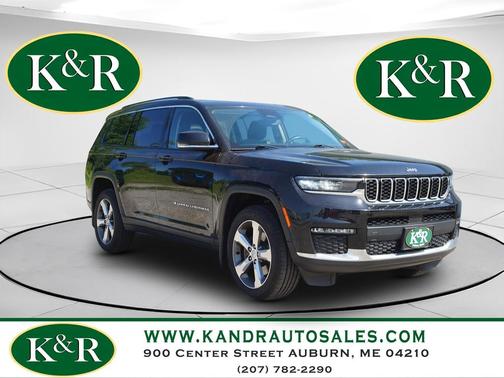 Diamond Black Crystal Pearlcoat 2021 Jeep Grand Cherokee L Limited