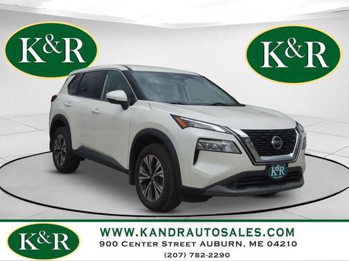 Pearl White Tricoat 2021 Nissan Rogue SV
