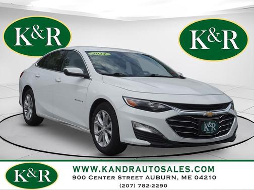 Summit White 2024 Chevrolet Malibu FWD 1LT