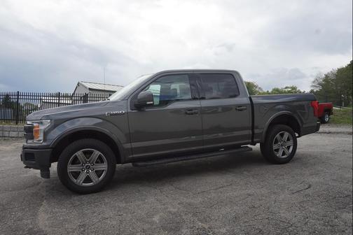 Gray 2019 Ford F-150 Lariat