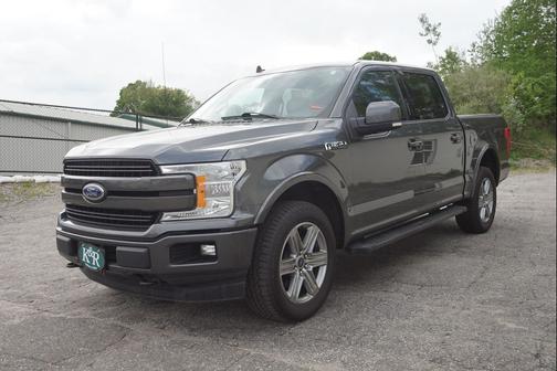Gray 2019 Ford F-150 Lariat
