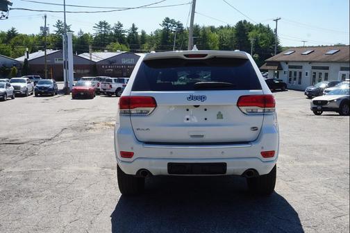 Bright White Clearcoat 2019 Jeep Grand Cherokee Overland
