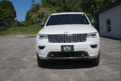 Bright White Clearcoat 2019 Jeep Grand Cherokee Overland