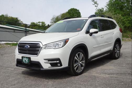 Crystal White Pearl 2021 Subaru Ascent Limited 7-Passenger