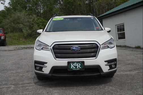 Crystal White Pearl 2021 Subaru Ascent Limited 7-Passenger