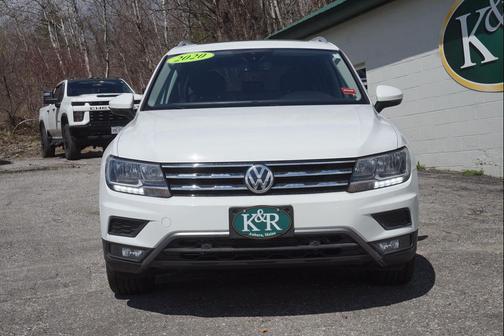 Pure White 2020 Volkswagen Tiguan 2.0T SEL