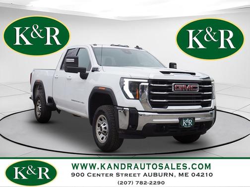 Summit White 2025 GMC Sierra 2500 SLE