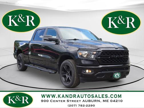 Diamond Black Crystal Pearlcoat 2023 RAM 1500 Big Horn/Lone Star