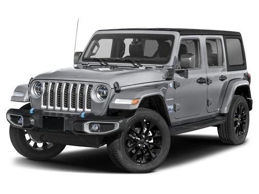 Silver Zynith Clearcoat 2023 Jeep Wrangler 4xe Rubicon