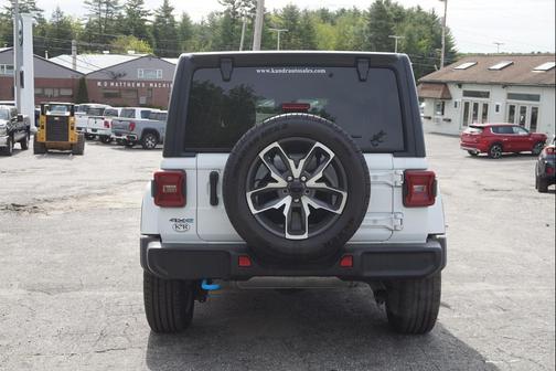 Bright White Clearcoat 2024 Jeep Wrangler 4xe Sport S