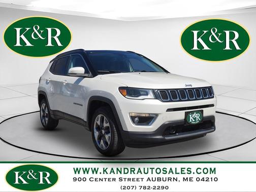 Pearl White Tri-Coat 2020 Jeep Compass Limited