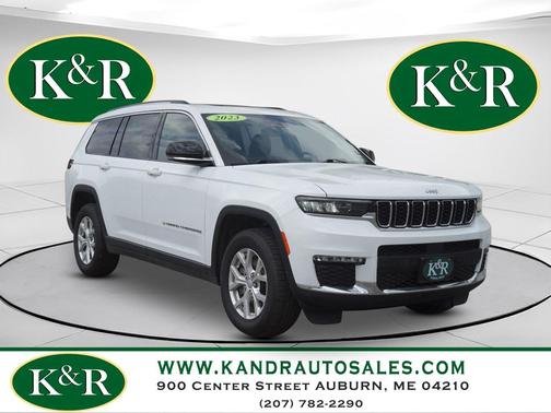 Bright White Clearcoat 2023 Jeep Grand Cherokee L Limited