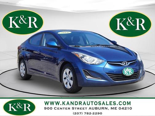 Lakeside Blue 2016 Hyundai ELANTRA SE