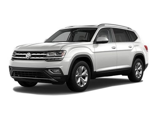Pure White 2019 Volkswagen Atlas 3.6L SEL
