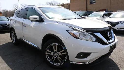 Pearl White 2016 Nissan Murano Platinum