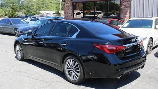 Black Obsidian 2023 INFINITI Q50 3.0t LUXE