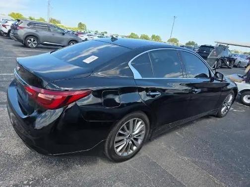 Black Obsidian 2023 INFINITI Q50 3.0t LUXE