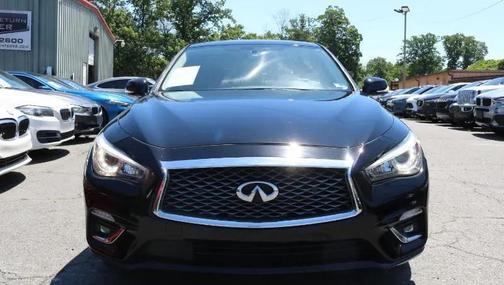 Black Obsidian 2023 INFINITI Q50 3.0t LUXE
