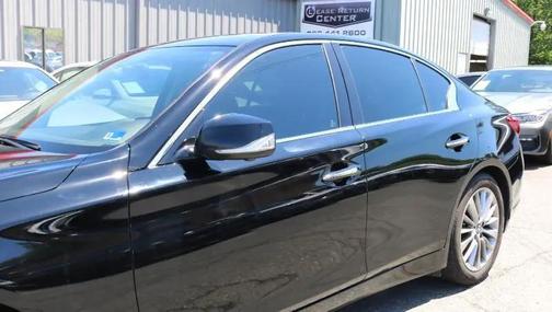 Black Obsidian 2023 INFINITI Q50 3.0t LUXE