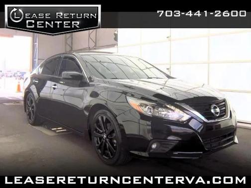 Super Black 2017 Nissan Altima 2.5 SR