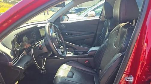 Scarlet Red Pearl 2023 Hyundai ELANTRA Limited