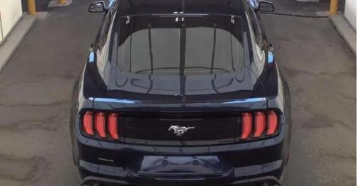 Blue 2018 Ford Mustang EcoBoost