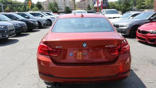 Burgundy 2018 BMW 430 i xDrive