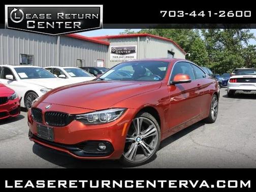 Burgundy 2018 BMW 430 i xDrive