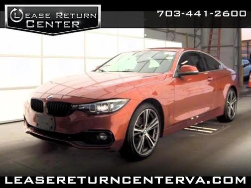 Burgundy 2018 BMW 430 i xDrive