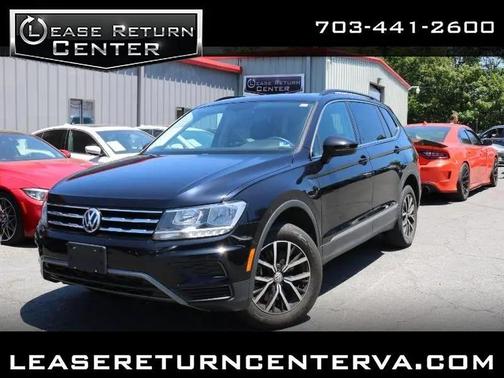 Deep Black Pearl 2021 Volkswagen Tiguan 2.0T SE R-Line Black 4MOTION
